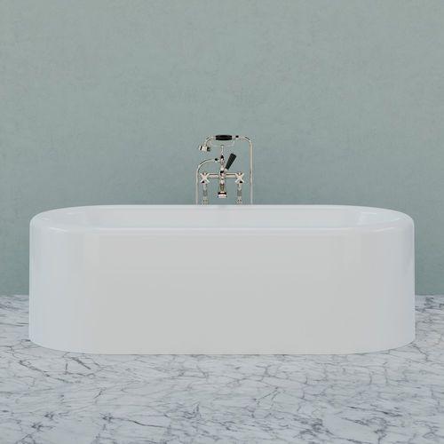 Baignoire ovale - LB 8642 - LEFROY BROOKS - à poser / en composite / contemporaine