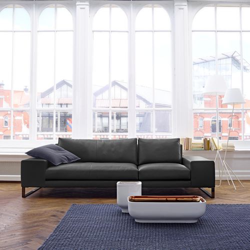 Canapé contemporain - EXCLUSIF 2  - Ligne Roset - en tissu / en cuir / luge
