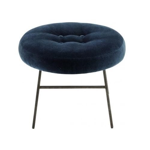 Tabouret contemporain - ILOT - Ligne Roset - en tissu / en cuir / en mousse