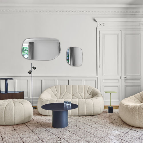Canapé contemporain - OTTOMAN - Ligne Roset - en tissu / en mousse de polyuréthane / en cuir