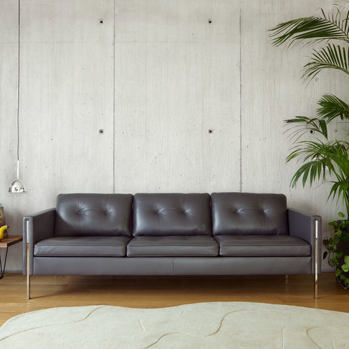 Canapé contemporain - ANDY - Ligne Roset - en tissu / en cuir / en polyuréthane