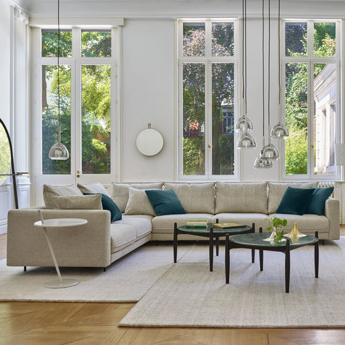 Canapé modulable - ENKI - Ligne Roset - d'angle / contemporain / en tissu