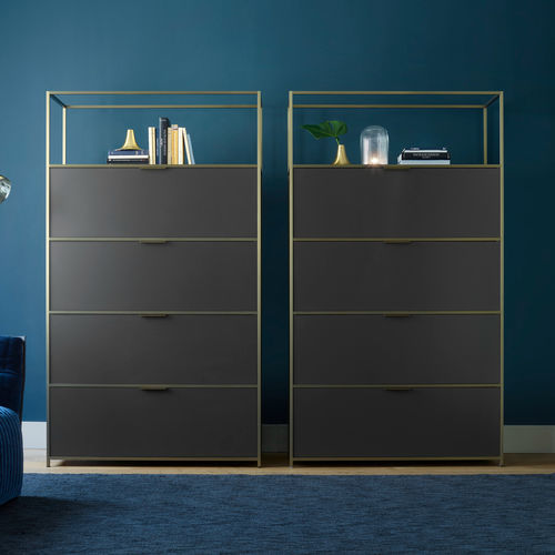 Meuble de rangement de sol - DITA - Ligne Roset - contemporain / par Pagnon & Pelhaître / en bois laqué