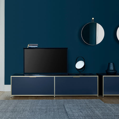 Meuble TV contemporain - DITA - Ligne Roset - 2 portes / avec tiroirs / avec étagères