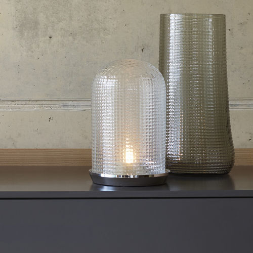 Lampe de table - CAR - Ligne Roset - en aluminium / en verre soufflé / contemporaine