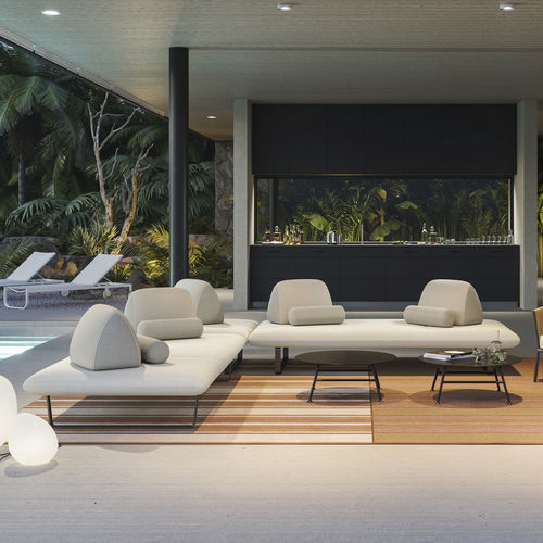 Canapé modulable - MURTOLI - Ligne Roset - design / de jardin / en tissu