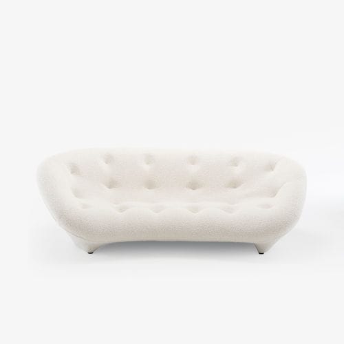 Canapé contemporain - PLOUM  - Ligne Roset - en tissu / avec revêtement amovible / avec accoudoirs