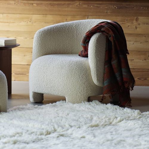 Fauteuil design - TARU - Ligne Roset - en cuir / en tissu / en polyester