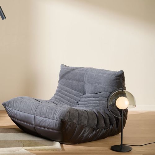 Chauffeuse contemporaine - TOGO BOSS - Ligne Roset - en cuir / en tissu / tapissée