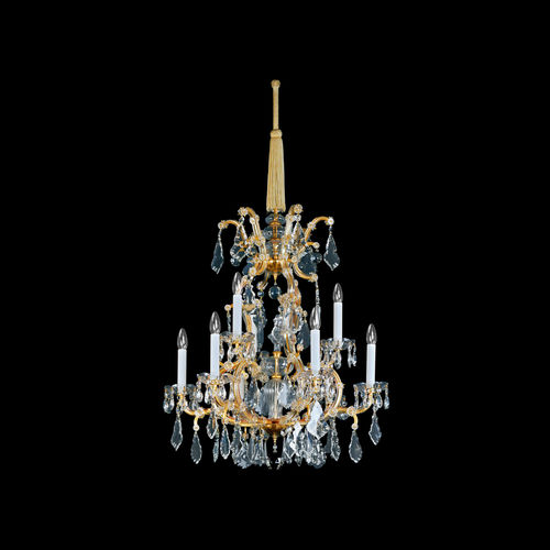 Lustre de style - MARIA THERESIA 6126-9 - J. & L. LOBMEYR - en verre / en fer forgé / candélabre