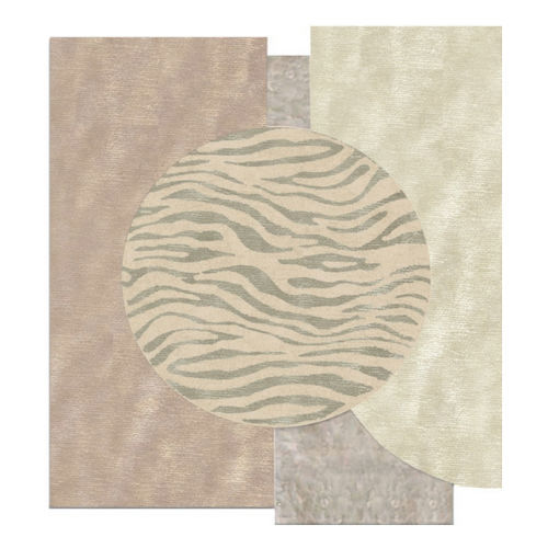 Tapis contemporain - MIDNIGHT - LONGHI S.p.a. - à motif / en laine / en soie