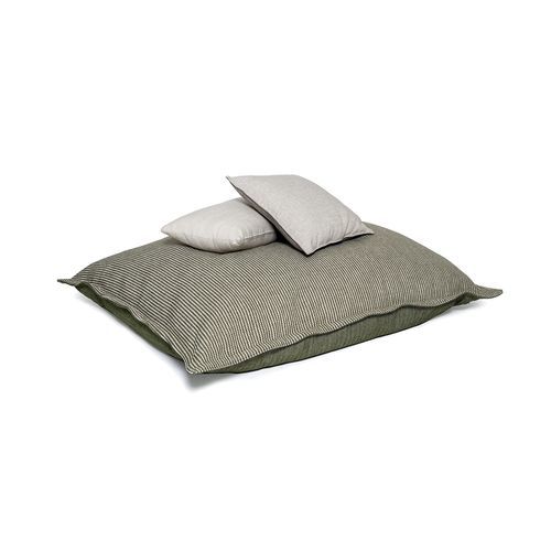 Pouf contemporain - SOFT BOLD - LONGHI S.p.a. - en tissu déperlant / en textile résistant à l'eau / en fibre de polyester