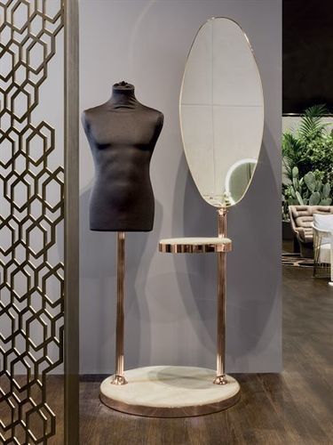 Miroir sur pied - VENERE - LONGHI S.p.a. - pour sanitaire / pour zone réception / pour chambre à coucher