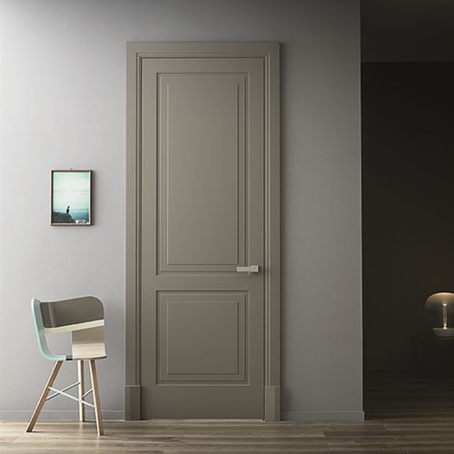 Porte d'intérieur - AVENUE - Lualdi - en bois / battante / contemporaine