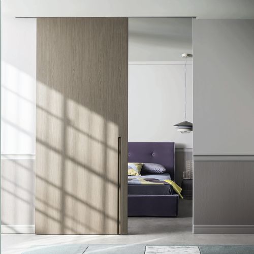 Porte d'intérieur - SLIDING 50 - Lualdi - en bois / coulissante / contemporaine