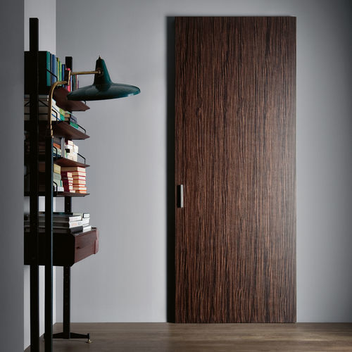 Porte d'intérieur - DRIVE - Lualdi - en bois / en verre / coulissante