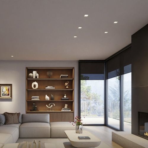 Downlight à encastrer - D2R-TW-AD - LUTRON ELECTRONICS - à LED / rond / carré