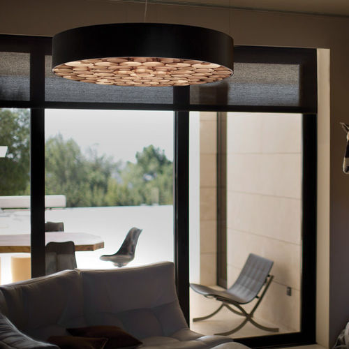 Suspension - SPIRO - Lzf-Lamps - en bois / en acrylique / contemporaine