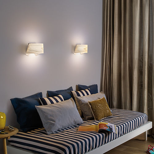 Applique murale contemporaine - HI-COLLAR - Lzf-Lamps - d'intérieur / en bois / résidentielle