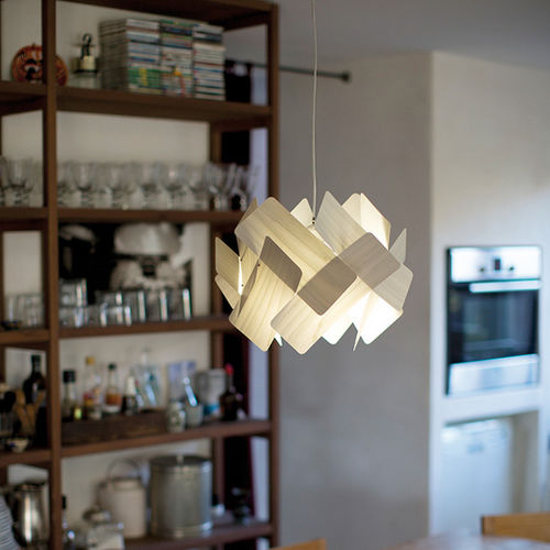 Suspension - ESCAPE - Lzf-Lamps - en bois / design original / d'intérieur