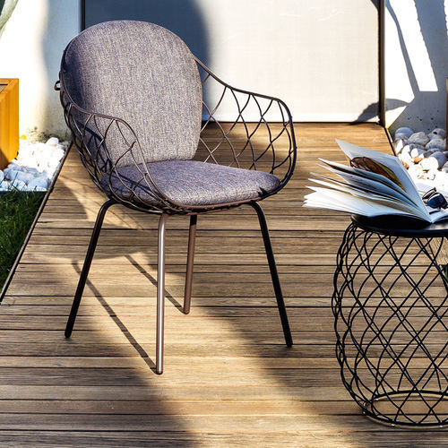 Fauteuil moderne - PI&Ntilde;A - MAGIS - en tissu / en acier / en polyuréthane