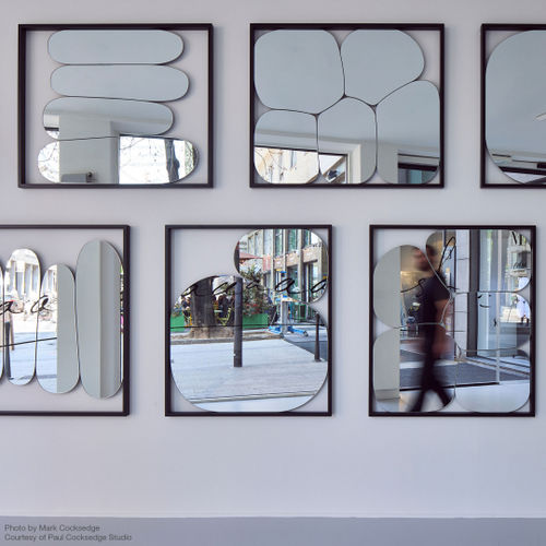 Miroir mural - MORPHED - MAGIS - contemporain / rectangulaire / en aluminium