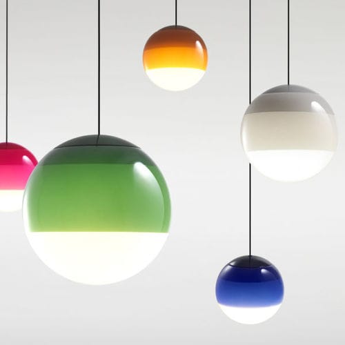 Suspension - DIPPING LIGHT - Marset Iluminacion - en verre soufflé / en polycarbonate / contemporaine