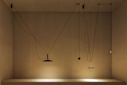 Suspension - MILANA - Marset Iluminacion - en aluminium / contemporaine / sans fil
