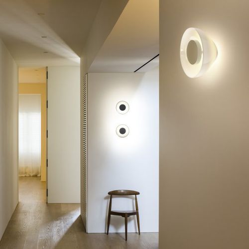Applique murale contemporaine - AURA - Marset Iluminacion - d'intérieur / en acier inoxydable / en verre