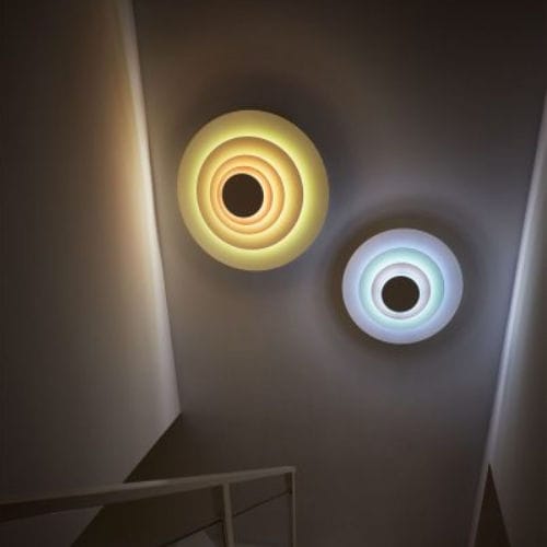 Applique murale contemporaine - CONCENTRIC - Marset Iluminacion - d'intérieur / en métal / ronde