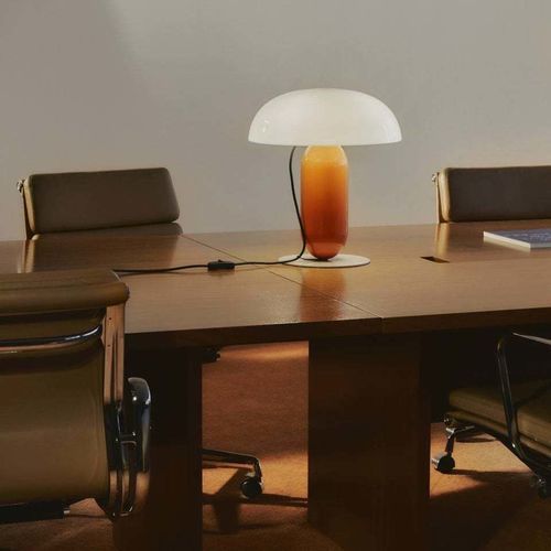 Lampe de table - GAMBOSA - Marset Iluminacion - en méthacrylate / en métal / en acier