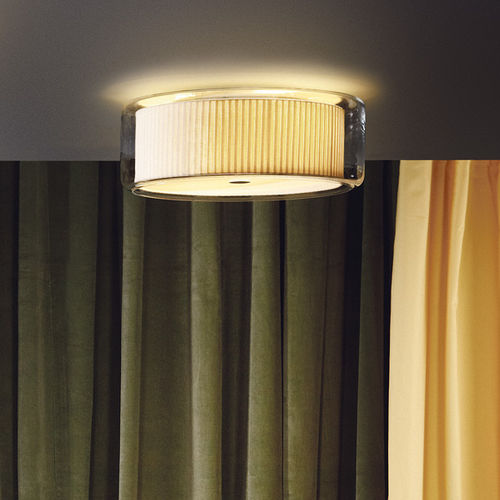 Plafonnier contemporain - MERCER - Marset Iluminacion - rond / en verre / en verre soufflé