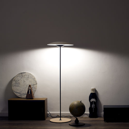 Lampe sur pied - GINGER - Marset Iluminacion - en chêne / en papier / contemporaine