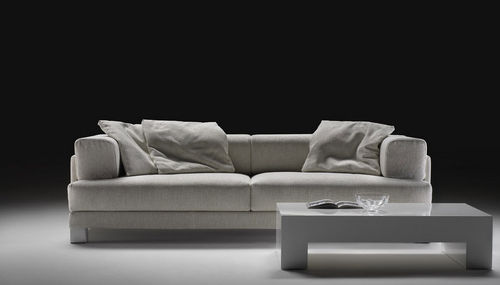 Canapé contemporain - CLASSIC - Meritalia - gris / 2 places