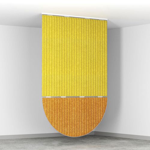 Séparateur d'espace en PET - QuiltForms 54" Half Circle - MIO - en plastique recyclé / professionnel / modulable