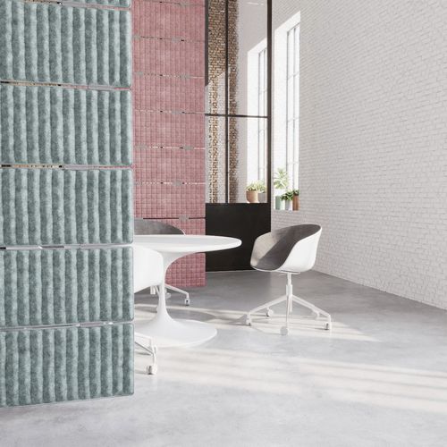 Séparateur d'espace en PET - QuiltForms 13.5" Rectangle - MIO - en plastique recyclé / professionnel / d'intérieur
