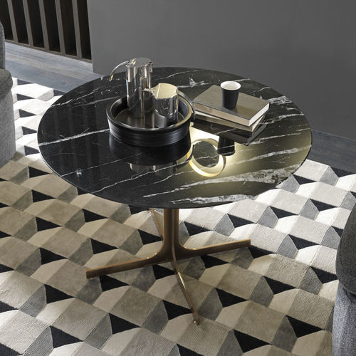 Table contemporaine - JANUS LOUNGE - MisuraEmme SpA - en bois / en verre / en marbre