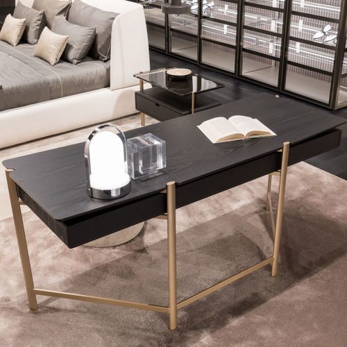 Bureau sur pied - EROS - MisuraEmme SpA - contemporain / en bois / droit
