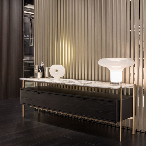 Buffet haut - EROS - MisuraEmme SpA - contemporain / en métal / en bronze