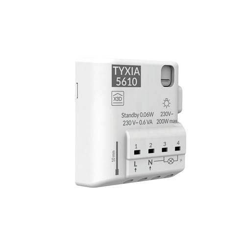 Récepteur sans fil - TYXIA 5610 - DELTA DORE - monté en surface / compact / de commande