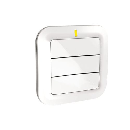 Interrupteur pour volet roulant - TYXIA 2330 - DELTA DORE - bouton poussoir / en saillie / triple