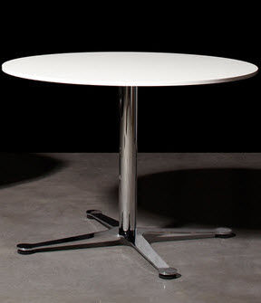 Table contemporaine - GECKO - Modus - en HPL / ronde / 100% recyclable