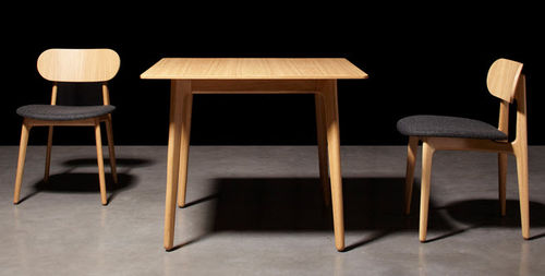 Table à manger contemporaine - PLC - Modus - en HPL / rectangulaire / 100% recyclable