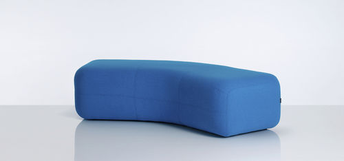 Banc contemporain - BEND - Modus - en cuir / modulaire