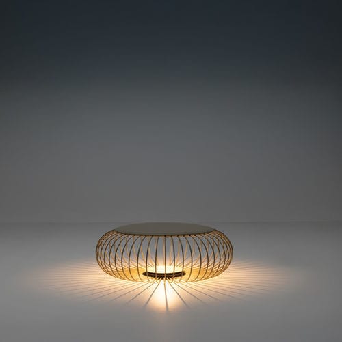 Lampe de table - MERIDIANO - Molteni&C - de sol / en métal / contemporaine