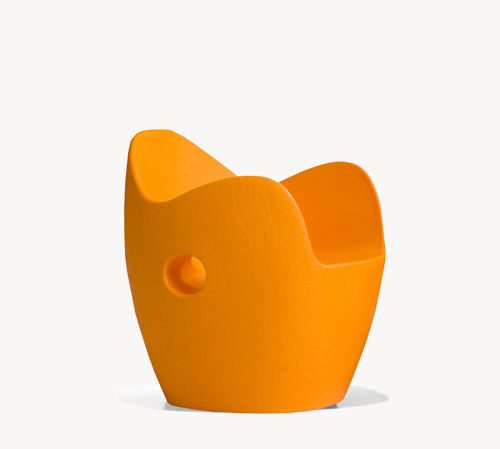 Fauteuil contemporain - O-NEST - MOROSO - en polyéthylène / en polyéthylène / imperméable
