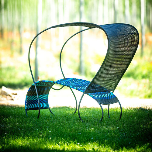 Bain de soleil design original - MODOU - MOROSO - en polyéthylène / en acier / professionnel