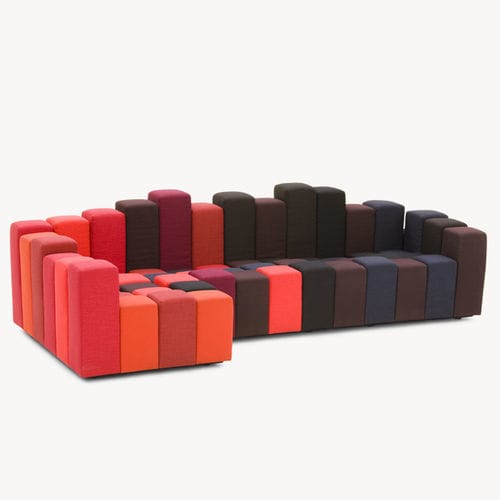 Canapé modulable - DO-LO-REZ - MOROSO - design original / en tissu / avec accoudoirs