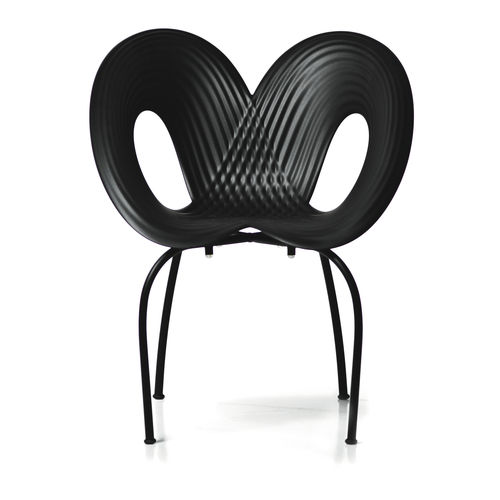 Chaise design original - RIPPLE  - MOROSO - d'extérieur / en thermoplastique / en polypropylène