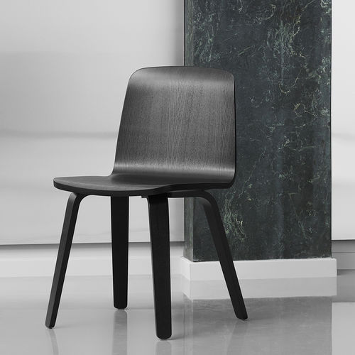 Chaise contemporaine - JUST - Normann Copenhagen - d'intérieur / en tissu / en chêne